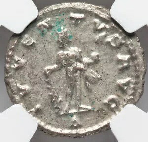 NGC MS クラウディウス II 268-270 AD ローマ帝国デナリウス コイン、ヘラクレス クラブ付き!