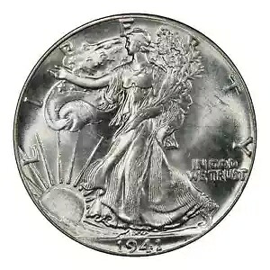 1941 ウォーキング リバティ ハーフダラー PCGS MS65