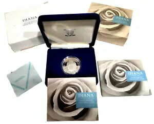 楽天市場】SV925 ダイアナ妃メモリアルコイン 硬貨 記念メダル 記念