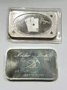 ブラック・ジャック |ハートのエース |ヴィンテージ .999 1オンス |マザーロードミント画像