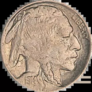 1914-P バッファロー ニッケル Executive Coin Company のお買い得品