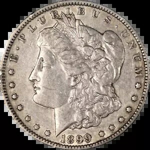 1899-O モーガン シルバー ダラー - マイクロ 'O' エグゼクティブ コイン コンプからのお買い得品
