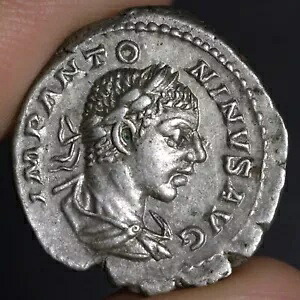 皇帝エラガバルス コイン 古代ローマ帝国 シルバー デナリウス 218AD 選択 VF