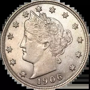 1906 リバティ V ニッケル Executive Coin Company のお買い得品