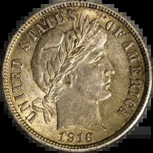 1916-P バーバー ダイム エグゼクティブ コイン カンパニーのお買い得品