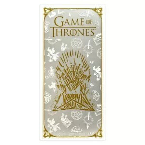 ゲーム・オブ・スローンズ ブックマーク プルーフ風銀貨 1ドル サモア画像