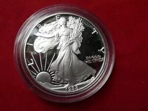 楽天市場】アメリカ 1ドル銀貨 1986年 1オンス 『プルーフ