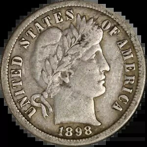 1898-O Barber Dime - Executive Coin Company からのお買い得品の選択 78,650円