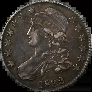 1832 バスト ハーフ ダラー - O-122 R.1 Executive Coin Company のお買い得品
