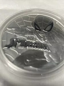 2017 $1 ツバル 1 オンス .999 シルバー マーベル シリーズ スパイダーマン? カプセル入り