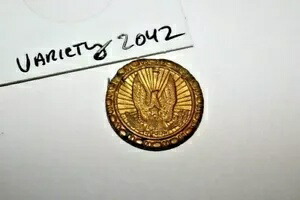 #A2027、Radiant Eagle、$2.50 カウンターめったに見られないトークン バラエティ 2042