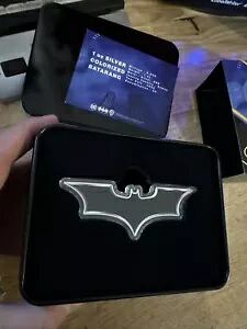 バットマン シルバー 1 オンス バットラン DC コミック .999 サモア コレクター オズ。 2022年地金