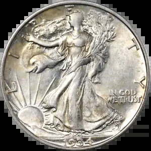 1934-D ウォーキング リバティ ハーフ エグゼクティブ コイン カンパニーのお買い得品