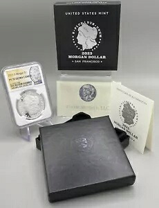 2023 S モーガン シルバー ダラー NGC PF70 ウルトラ カメオ、OGP 付き｜WORLD RESOURCE【KING店】 68,365円