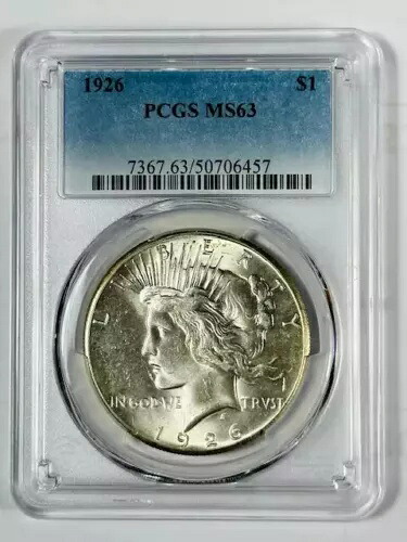 1926 P 平和ドル PCGS MS-63｜WORLD RESOURCE【KING店】