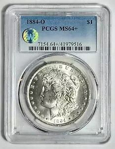 1884 O モーガン シルバー ダラー PCGS MS-64+ サイト ホワイト|WORLD RESOURCE【KING店】