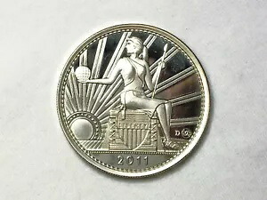 ダニエル・カー - 2011 UNA 20 AMEROS - Seated Liberty - シルバープルーフ仕上げ｜WORLD RESOURCE【KING店】