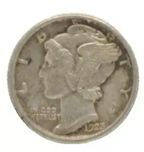 楽天市場】【銀貨】 マーキュリーダイム 1ダイム(10セント)銀貨 1920年