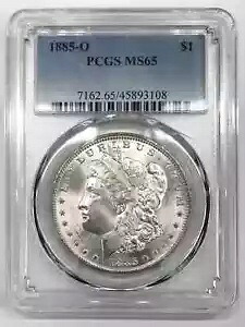 1885年 O モーガン銀貨 PCGS MS-65｜WORLD RESOURCE【KING店】