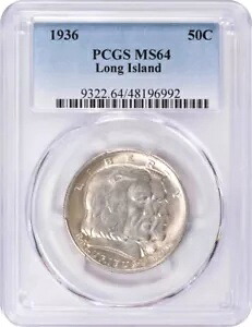 ロングアイランド記念ハーフダラー 1936 MS64 PCGS｜WORLD RESOURCE【KING店】