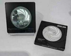 2020 007 1 オンス シルバー コイン - IColor 限定版｜WORLD RESOURCE【KING店】