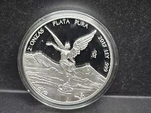 2017 メキシコ 2 オンス .999 シルバー オンザ プルーフ リベルタ - わずか 3050 個のミント!!｜WORLD RESOURCE【KING店】