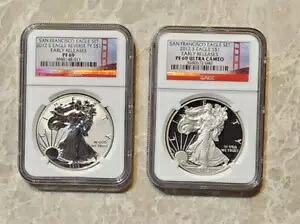 2012 シルバー イーグルス プルーフ&リバース アーリー リリース NGC PF69 UCAM｜WORLD RESOURCE【KING店】