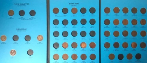 フライング イーグル インディアン ヘッド セント ペニー コイン コレクション 37 コイン セット 1857-1909 JL10J｜WORLD RESOURCE【KING店】