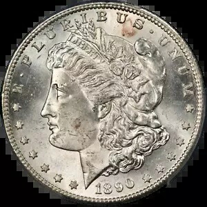 1890-S モーガン シルバー ダラー PCGS MS63 ナイスアイアピール ストロングストライク｜WORLD RESOURCE【KING店】