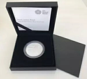 2020 ジェームズ ボンド シルバー プルーフ 1オンス 2 ポンド コイン ボックス入り COA コイン 1 シリーズ|WORLD RESOURCE【KING店】