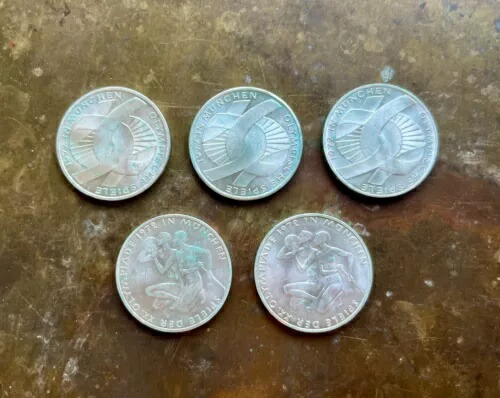 楽天市場】【銀貨】 ドイツ ミュンヘンオリンピック記念 10マルク銀貨