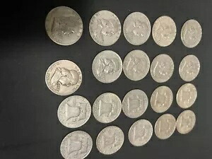 フランクリン取引！すべて 90% ロット古い米国ジャンク銀貨 $10.00 フェイス 1964 1 つ!｜WORLD RESOURCE【KING店】 112,750円