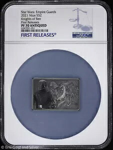 2021 $2 ニウエ スター ウォーズ レン騎士団 1 オンス シルバー コイン NGC PF 70 初回リリース｜WORLD RESOURCE【KING店】