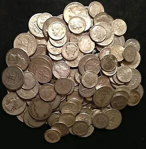 90% 米国造幣局流通銀貨 $7.70 フェイス クォーター ダイム オンスプレ 65 ONE 1｜WORLD RESOURCE【KING店】