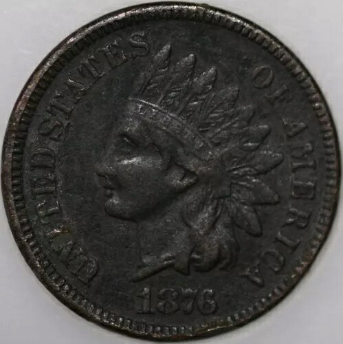 1876-P インディアン セント 人気コレクター コイン 100 年以上古いもの [SN04]