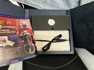 1998 ロイヤルカナダ騎馬警察ギフトセット、プライベートシルバーメープルリーフとスタンプ付き