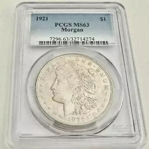 USA 1921 PCGS MS63 モルガンダラー $1｜WORLD RESOURCE【KING店】