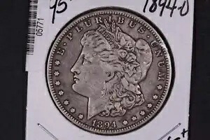 1894-O モルガン シルバー ダラー、極細流通コイン。ストア番号05771、05766。