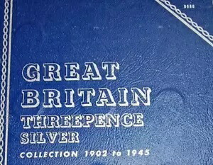 GB スリーペンス シルバー 3d ホイットマン 1902-1944 (42 コイン) VF-EF 89,540円
