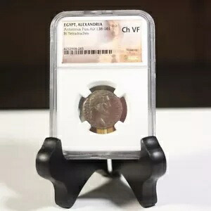 エジプト、アレクサンドリア アントニヌス ピウス、AD 138-161 NGC Ch VF ***Rev Tye's*** #8243200｜WORLD RESOURCE【KING店】