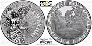 2016-Mo PCGS PR70 DCAM 1 オンス メキシコ - 「メキシカン エレメント」 シルバー メダル #33845P｜WORLD RESOURCE【KING店】 205,700円