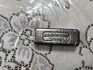 ヴィンテージ (1981 年頃) Security Metals Company .999 10 トロイオンス シルバー バー