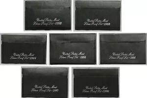 プルーフ セット ラン (シルバー) 1992-1998 - 35 US コイン OGP|WORLD RESOURCE【KING店】