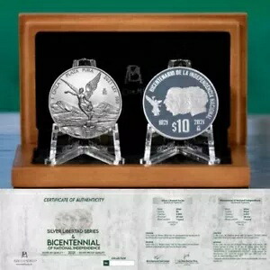 2021 メキシコ リベルタードおよび独立 200 周年 2 オンス シルバー コイン セット｜WORLD RESOURCE【KING店】