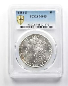 1881-S モーガン シルバー ダラー MS65 PCGS PQ *8416｜WORLD RESOURCE【KING店】
