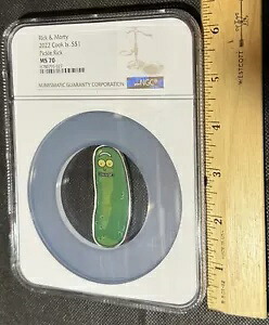2022 クック アイランド ピクルス リック NGC- MS70、リック & モーティ。｜WORLD RESOURCE【KING店】