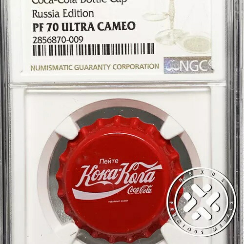 2020 フィジー $1 コカ・コーラ? - NGC PF 70 ウルトラ カメオ ロシア エディション｜WORLD RESOURCE【KING店】