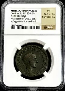 238-244 AD ローマ ブロンズ エンペラー ゴディアン 3 世 モエシア ヴィミナシウム AE 3 NGC 非常に細かい｜WORLD RESOURCE【KING店】