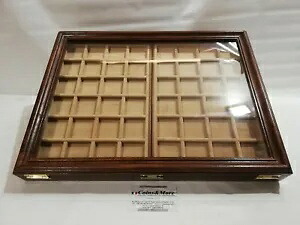 コイン用の2つのベルベットトレイ付きディスプレイケース Coin&More ハンドメイド｜WORLD RESOURCE【KING店】