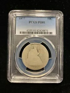 1877 P シーテッド リバティ ハーフダラー PCGS PO01 不良ローボール タイプ セット 50c｜WORLD RESOURCE【KING店】